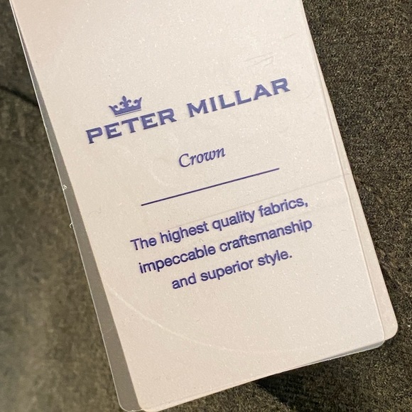 NWT peter millar flannel five pocket pants in loden / green - Picture 5 of 6